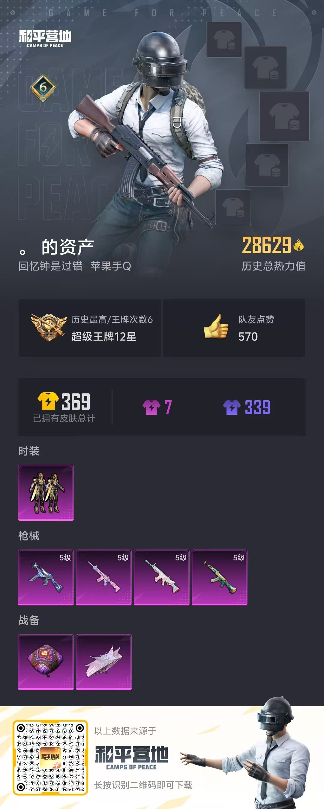HPKG3197830和平精英账号详情图5 HPKG3197830和平精英账号详情图5