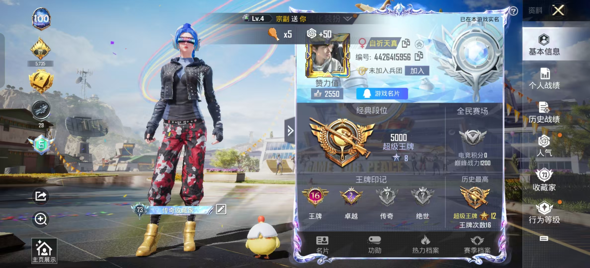 HPKG3178307和平精英账号详情图13