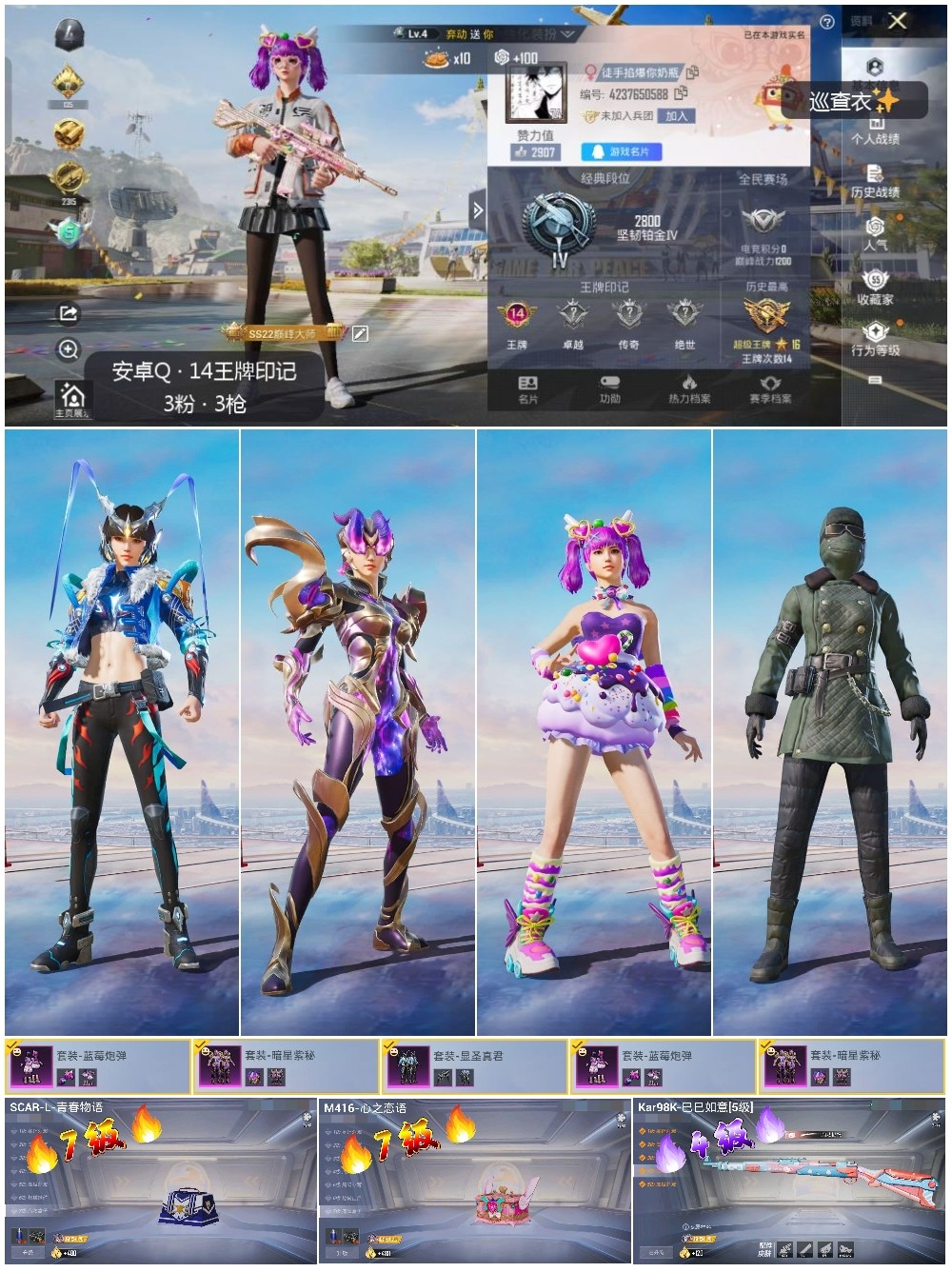 HPKG3194416和平精英账号详情图6 HPKG3194416和平精英账号详情图6