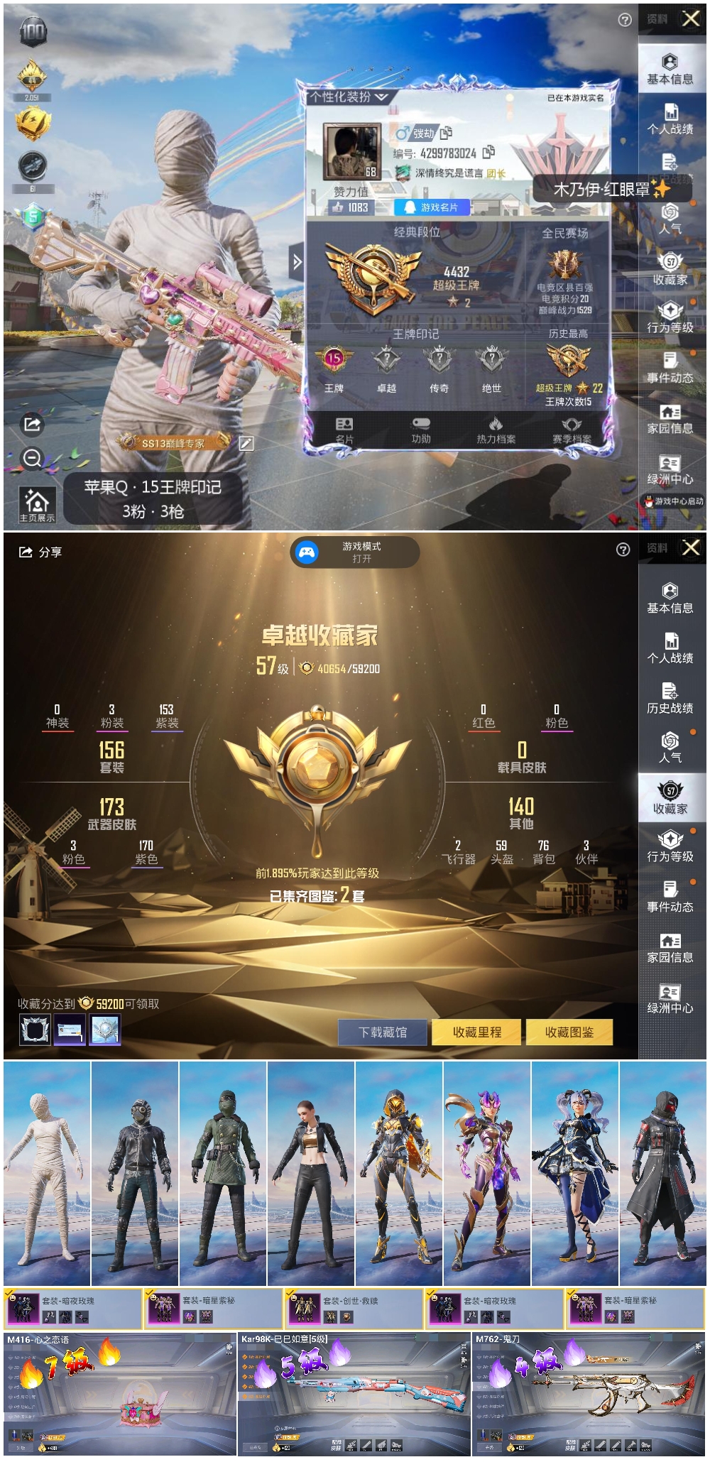 HPSJ3181234和平精英账号详情图10