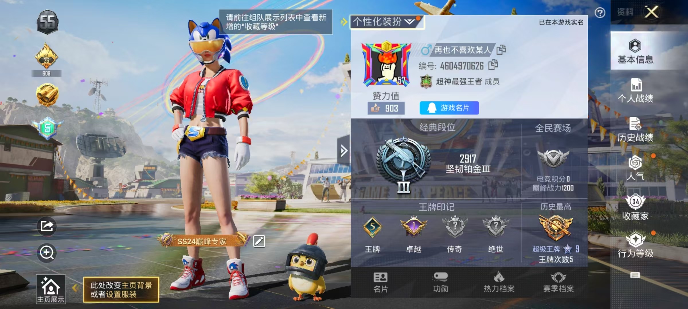 HPSJ3180416和平精英账号详情图5 HPSJ3180416和平精英账号详情图5