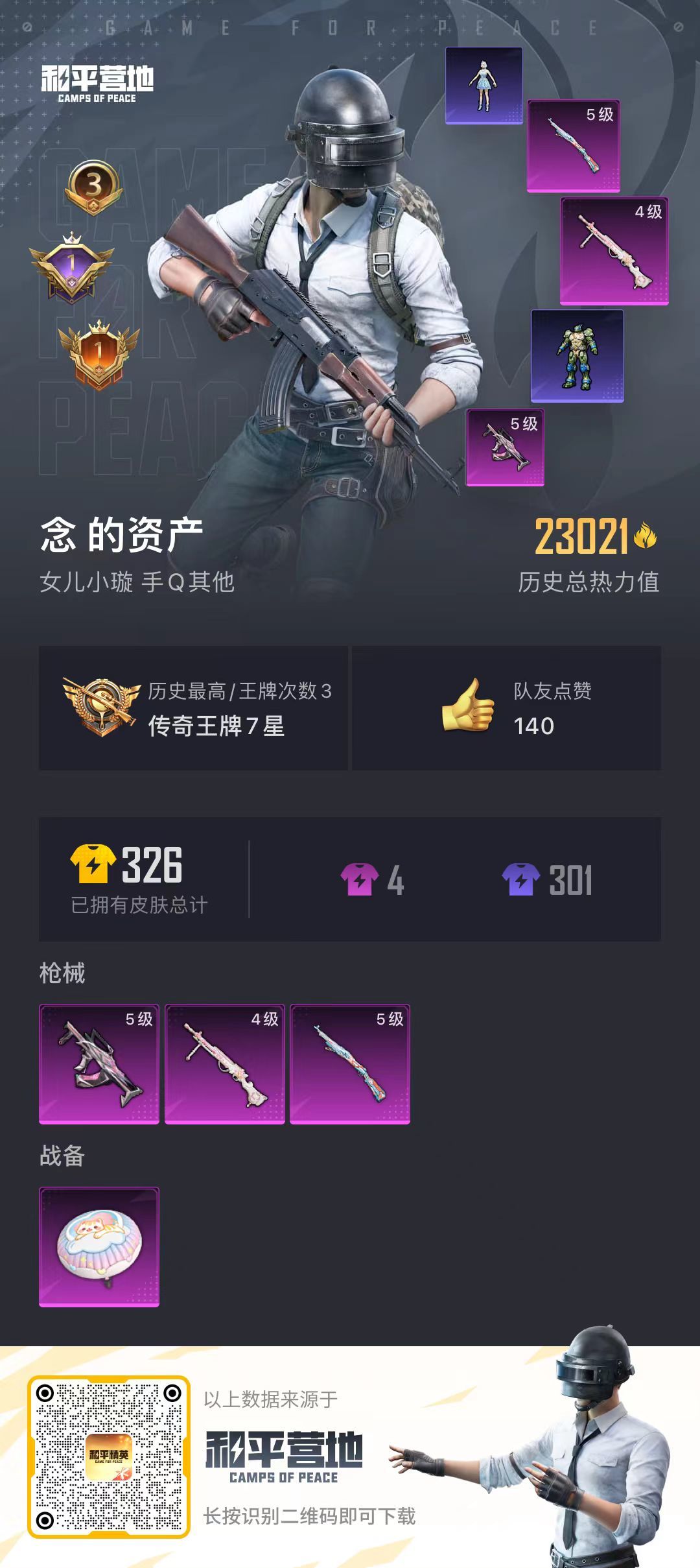 HPSJ3184174和平精英账号详情图6 HPSJ3184174和平精英账号详情图6