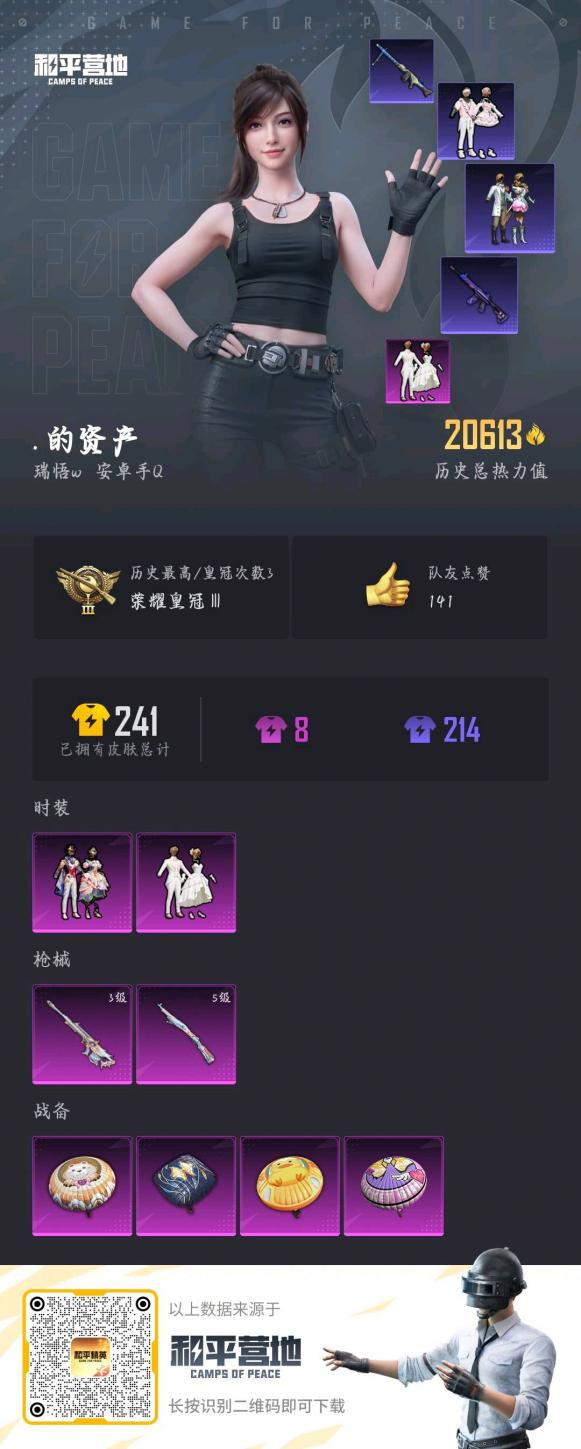 HPSJ3183401和平精英账号详情图5 HPSJ3183401和平精英账号详情图5
