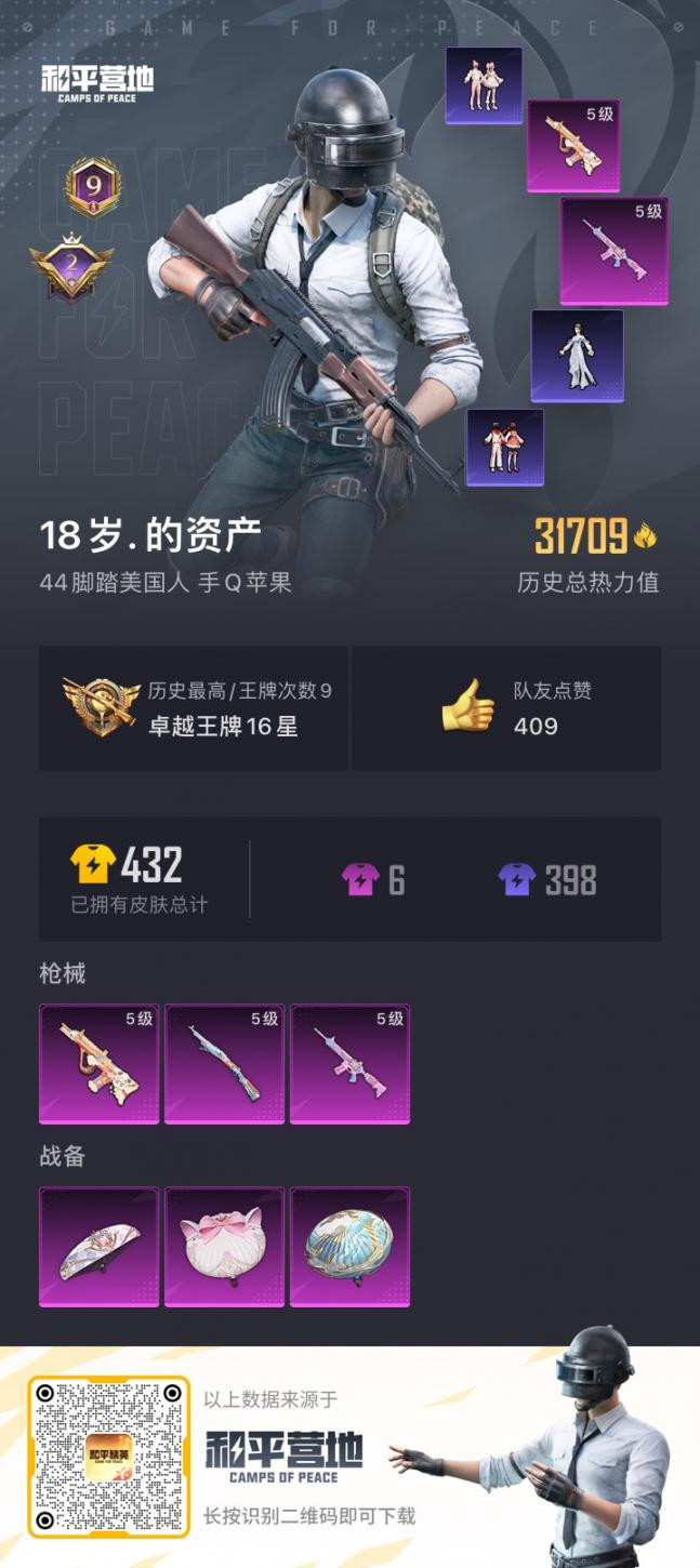 HPSJ3183701和平精英账号详情图7 HPSJ3183701和平精英账号详情图7