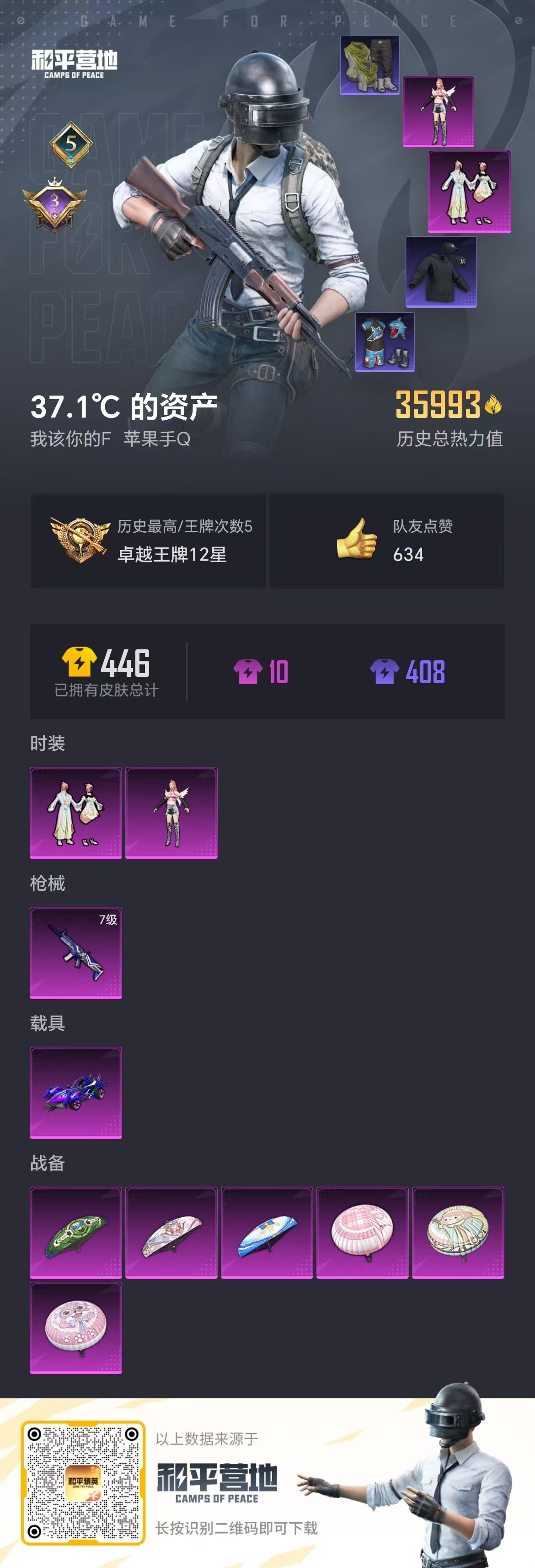 HPSJ3184051和平精英账号详情图3 HPSJ3184051和平精英账号详情图3