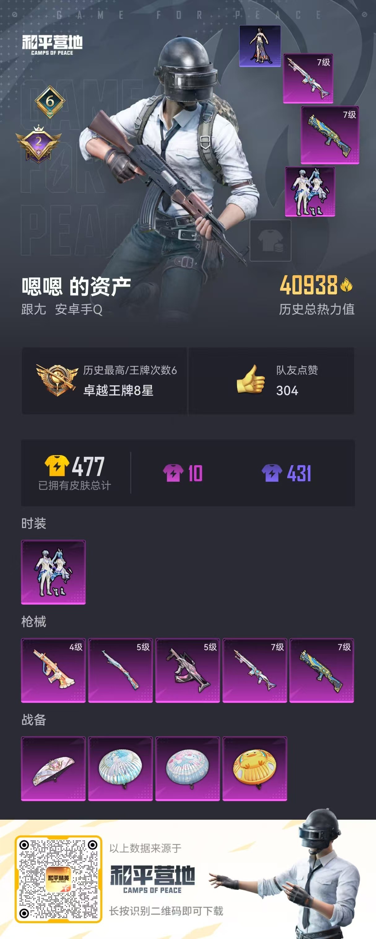 HPSJ3183721和平精英账号详情图3 HPSJ3183721和平精英账号详情图3