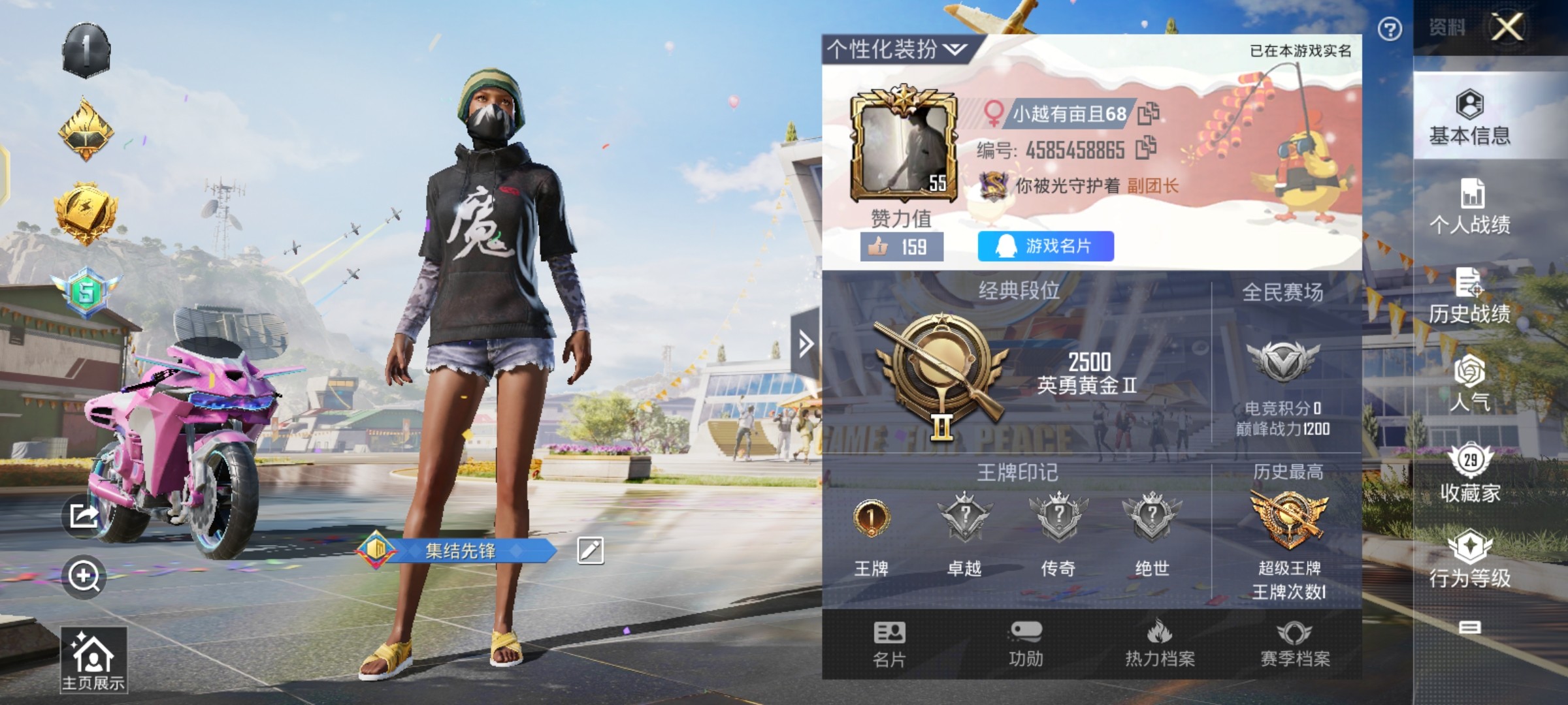 HPSJ3183411和平精英账号详情图8 HPSJ3183411和平精英账号详情图8