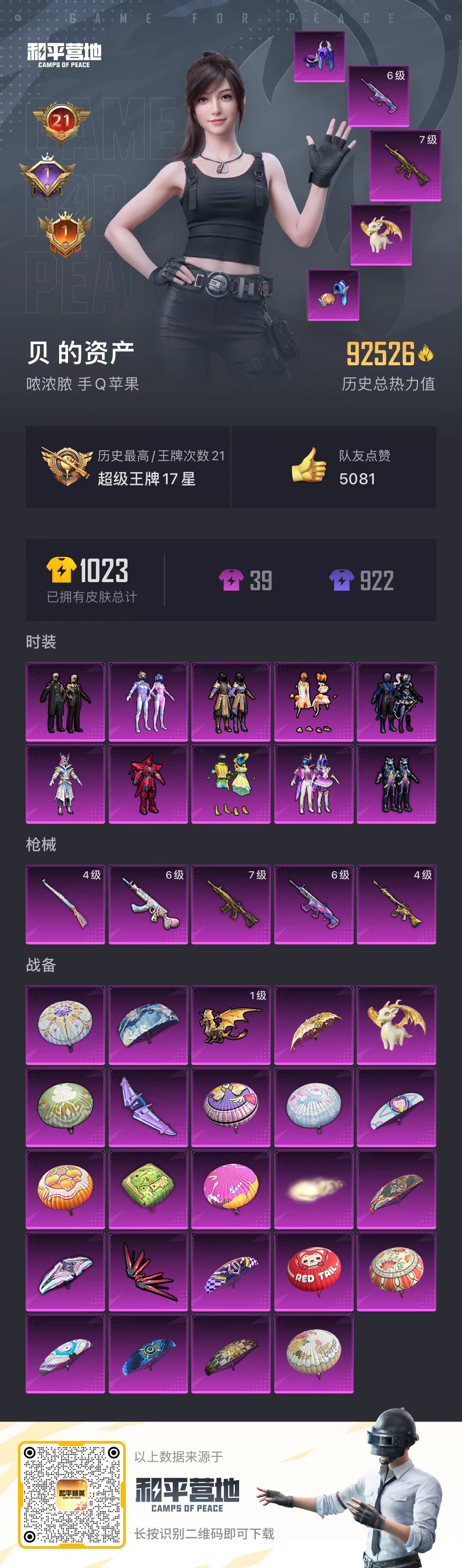 HPSJ3184231和平精英账号详情图3 HPSJ3184231和平精英账号详情图3