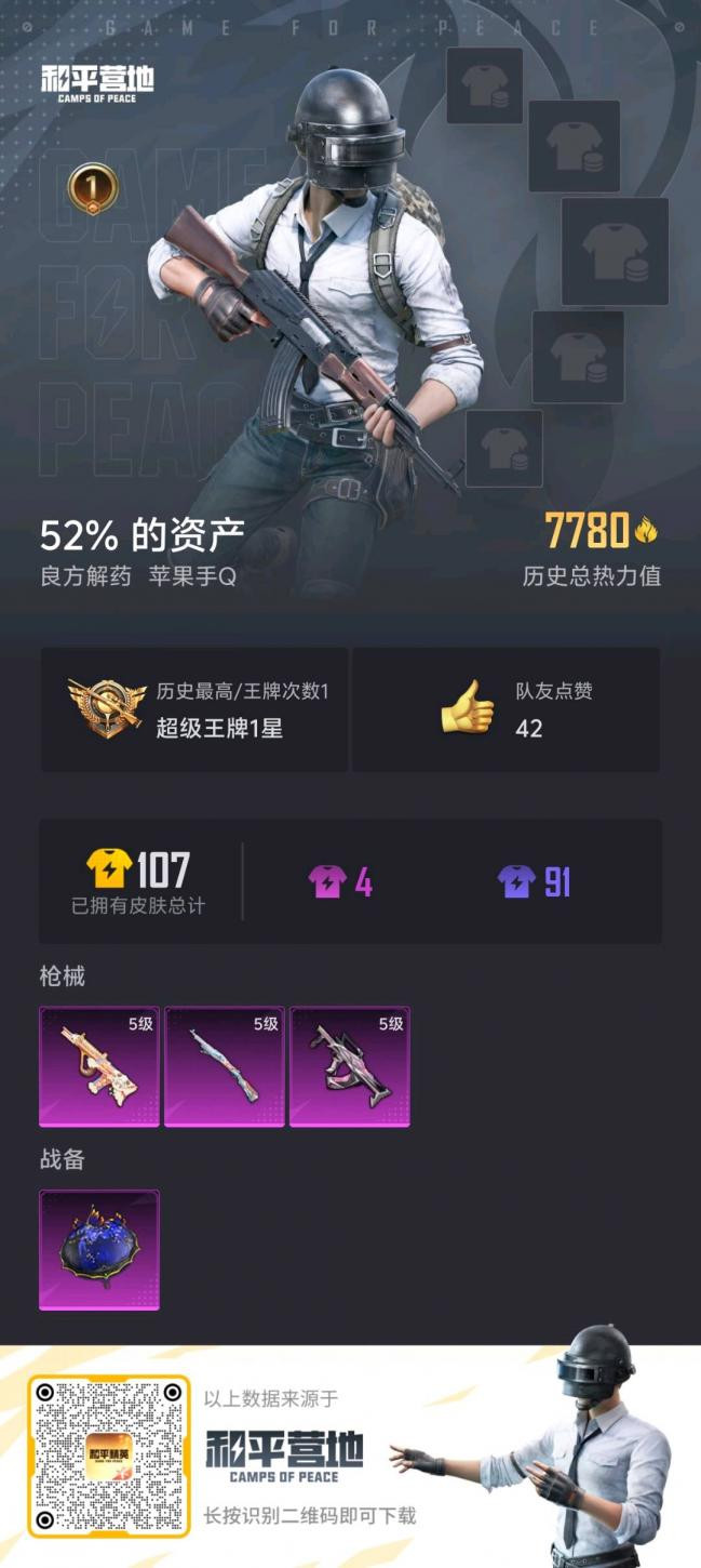 HPSJ3184267和平精英账号详情图4 HPSJ3184267和平精英账号详情图4