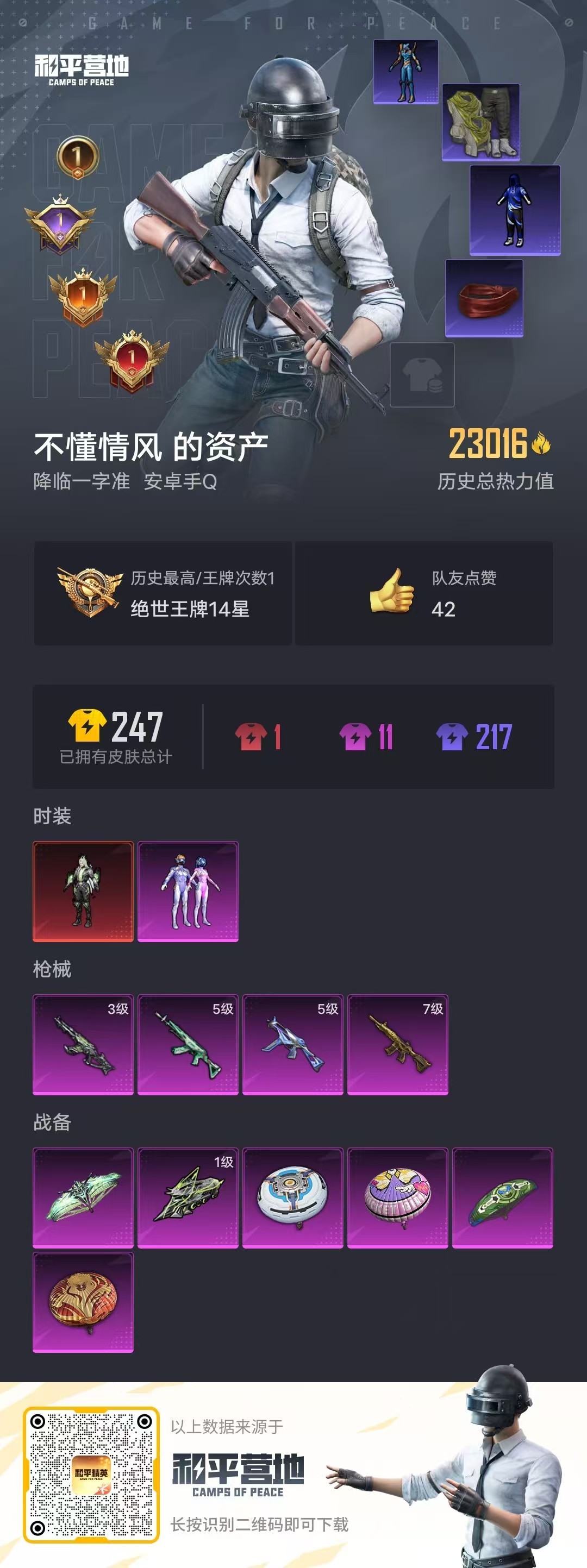 HPSJ3184368和平精英账号详情图6 HPSJ3184368和平精英账号详情图6