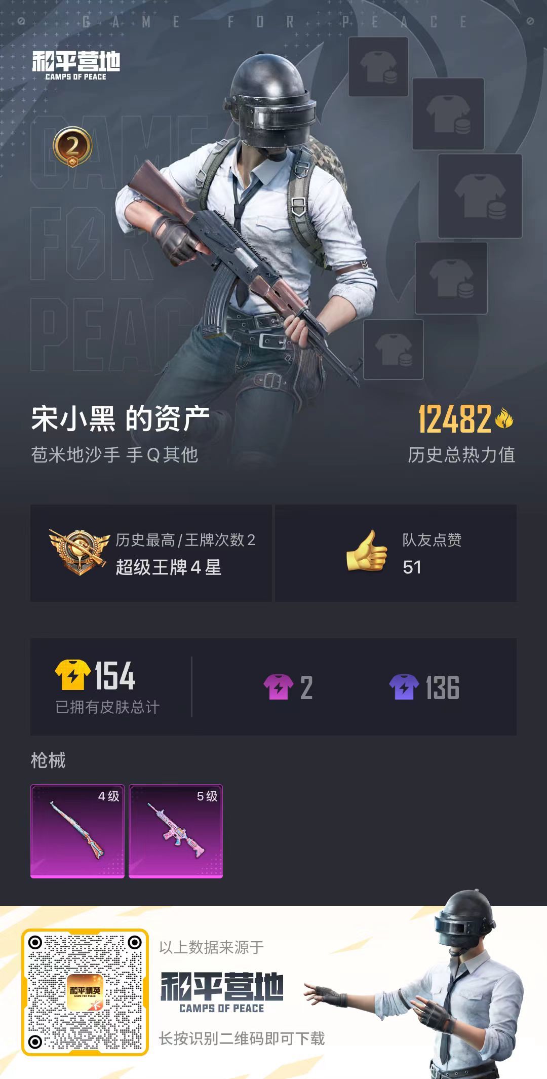 HPSJ3184355和平精英账号详情图5 HPSJ3184355和平精英账号详情图5