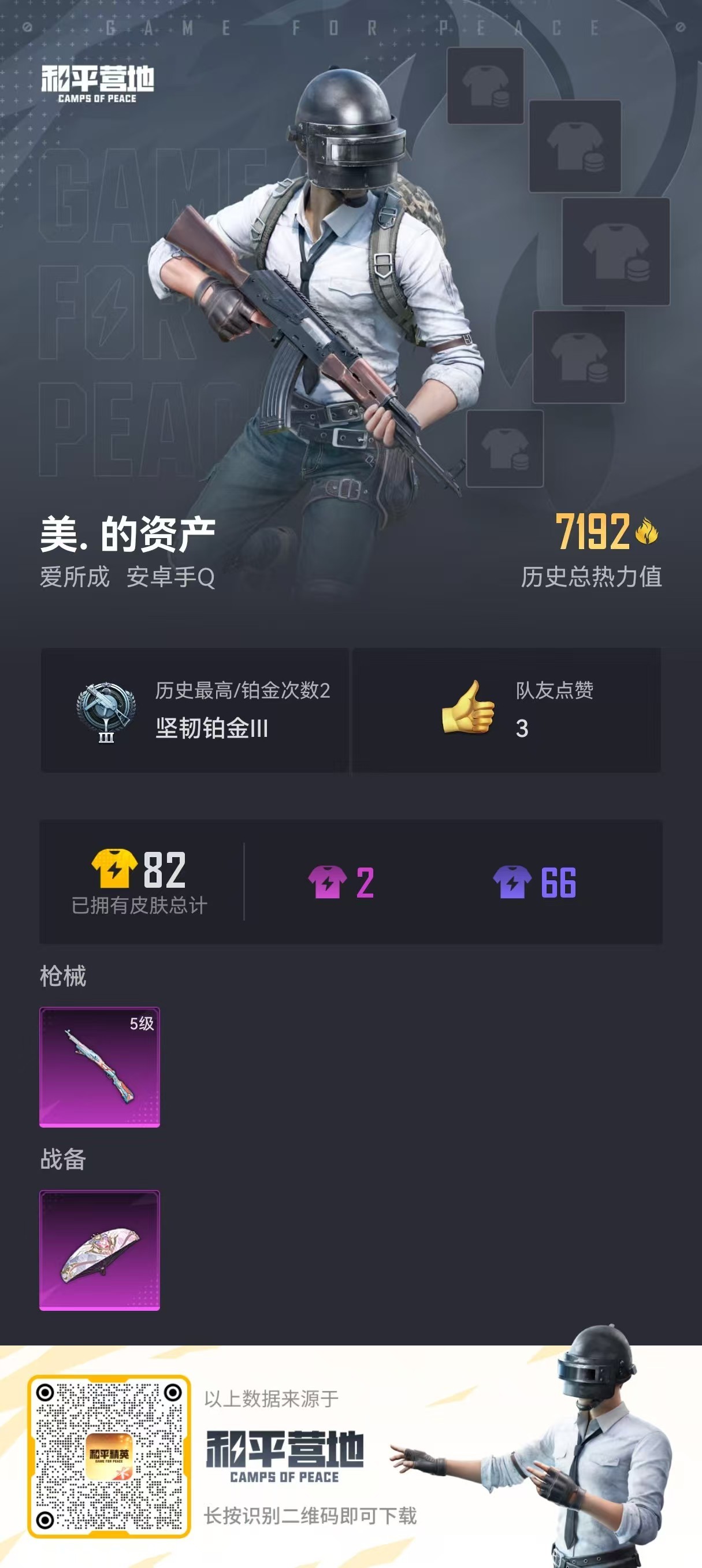 HPSJ3187677和平精英账号详情图4 HPSJ3187677和平精英账号详情图4