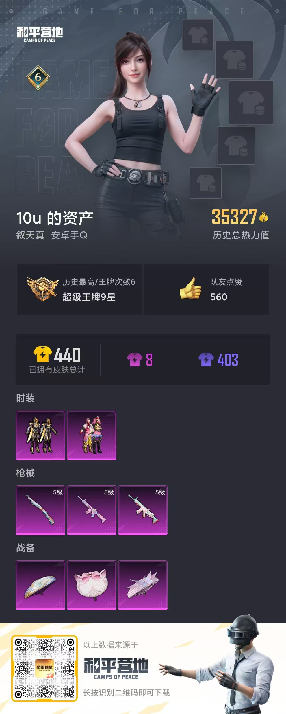 HPKG3188309和平精英账号详情图8 HPKG3188309和平精英账号详情图8