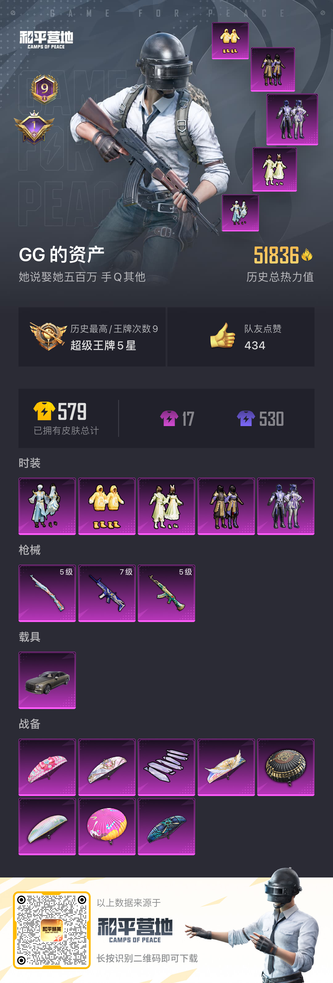 HPKG3226305和平精英账号详情图8 HPKG3226305和平精英账号详情图8