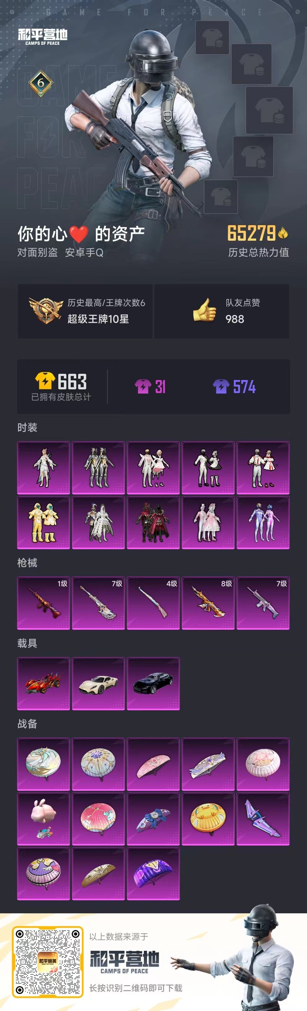 HPSJ3186550和平精英账号详情图8 HPSJ3186550和平精英账号详情图8