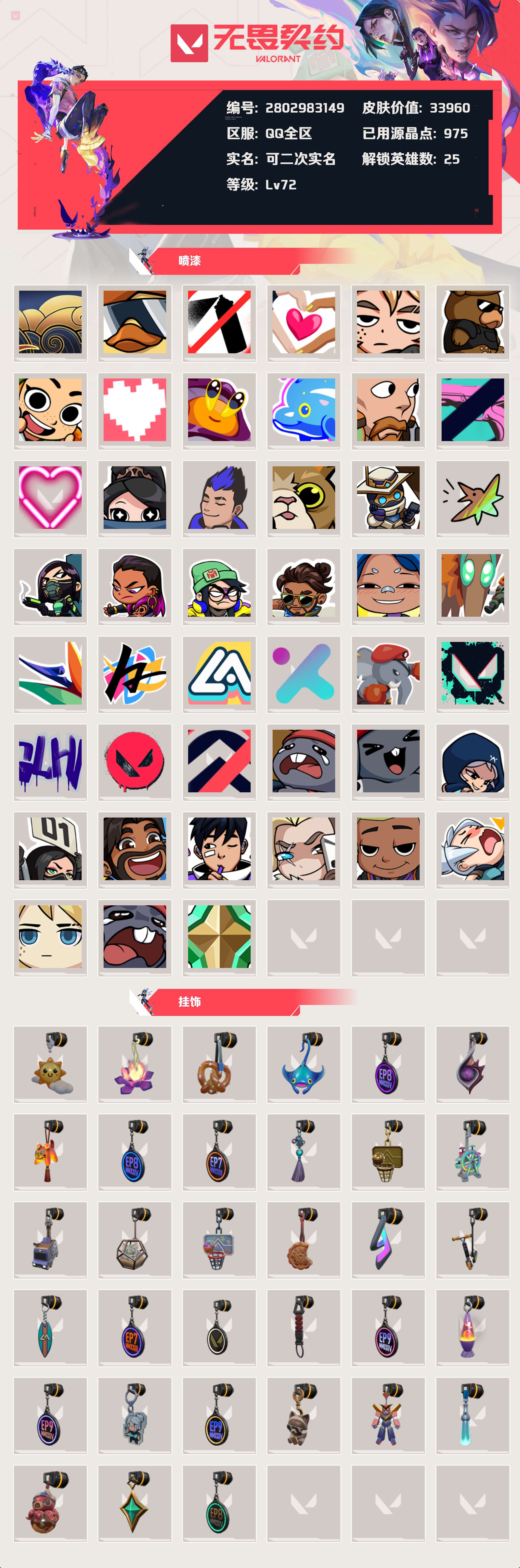 WWQYBY33881无畏契约账号详情图4 WWQYBY33881无畏契约账号详情图4