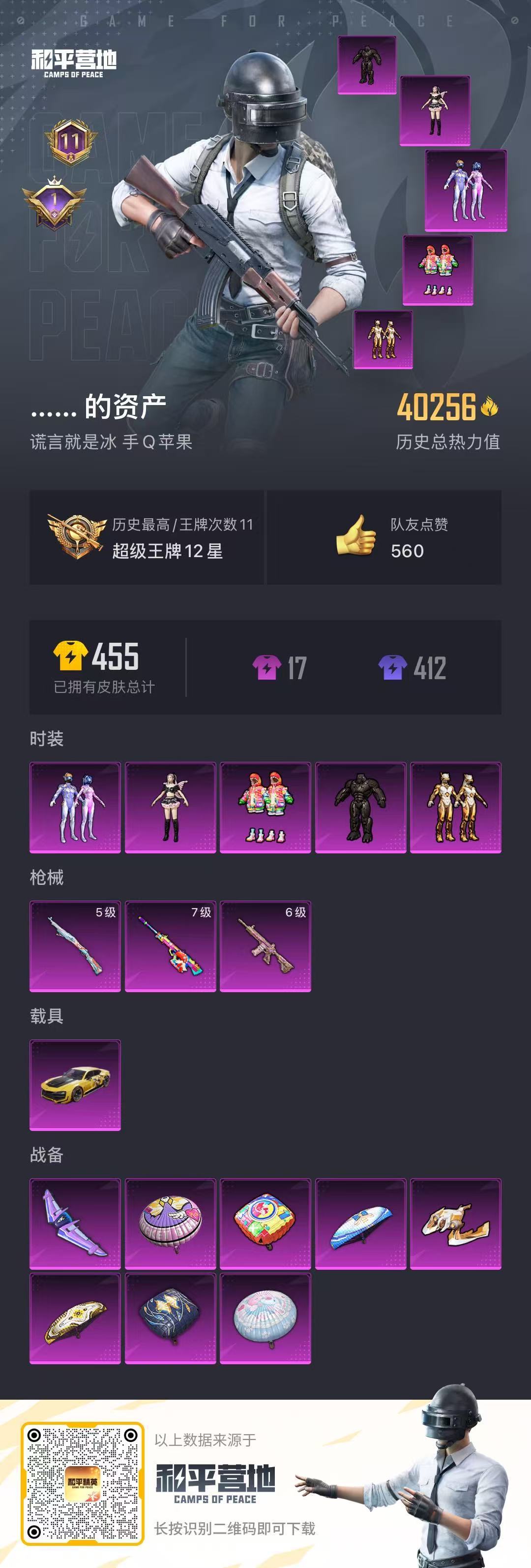 HPSJ3186825和平精英账号详情图7 HPSJ3186825和平精英账号详情图7