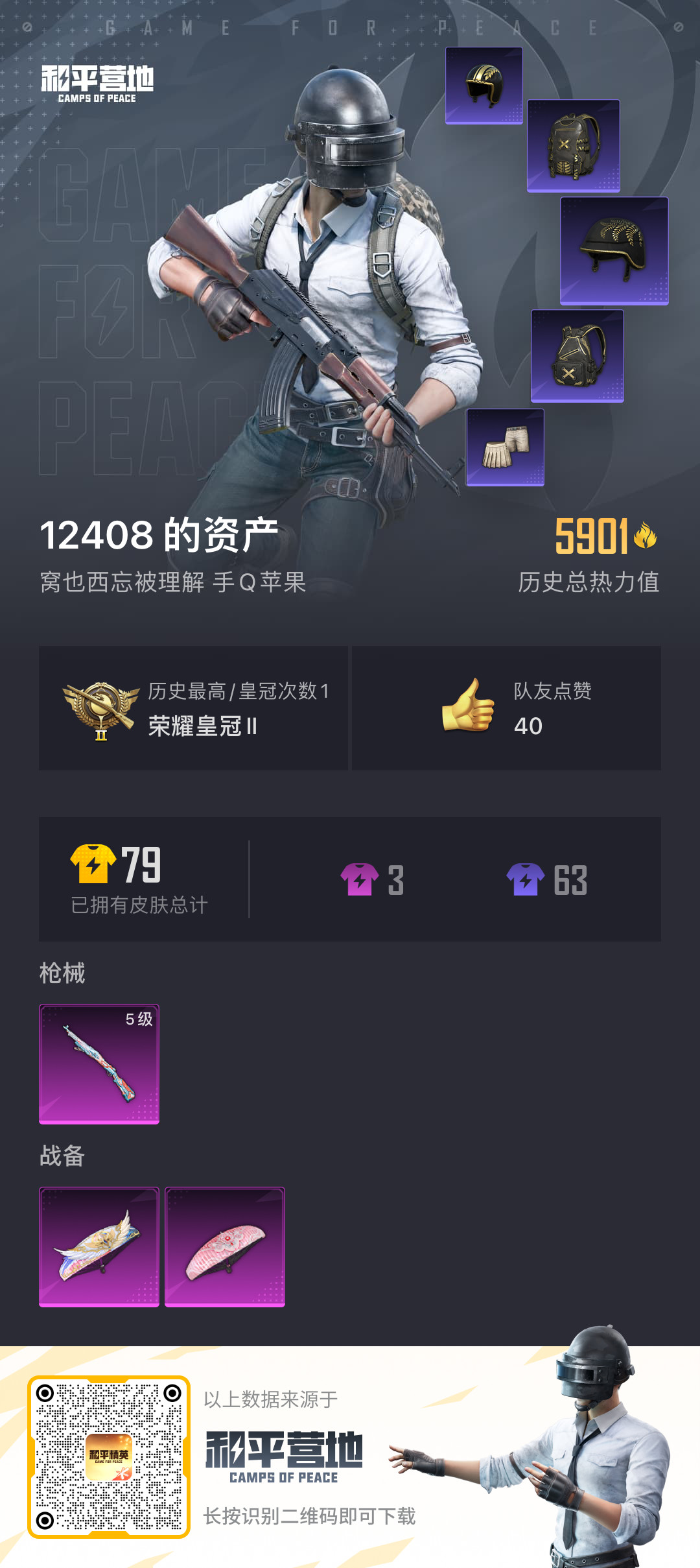 HPSJ3186962和平精英账号详情图5 HPSJ3186962和平精英账号详情图5