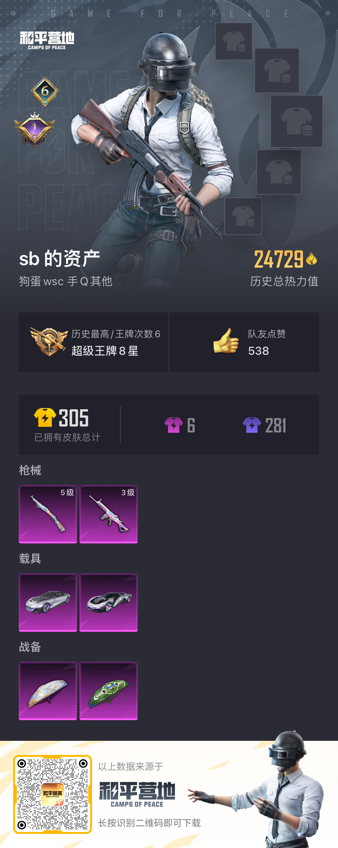 HPKG3188514和平精英账号详情图9 HPKG3188514和平精英账号详情图9