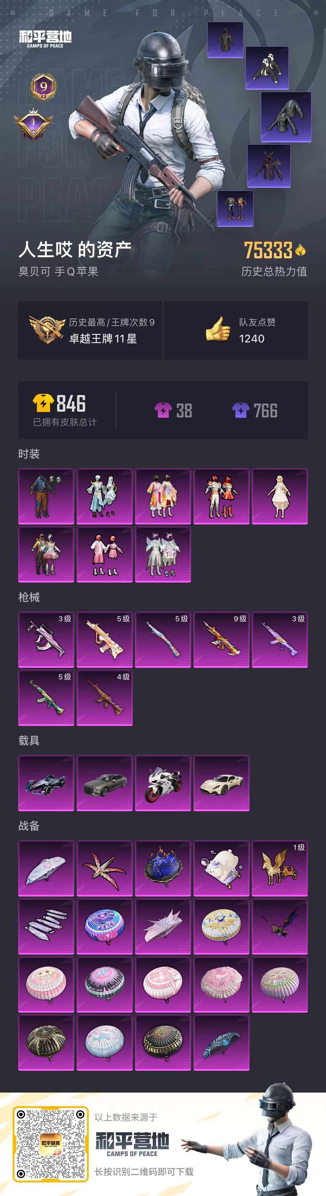HPKG3206294和平精英账号详情图11 HPKG3206294和平精英账号详情图11