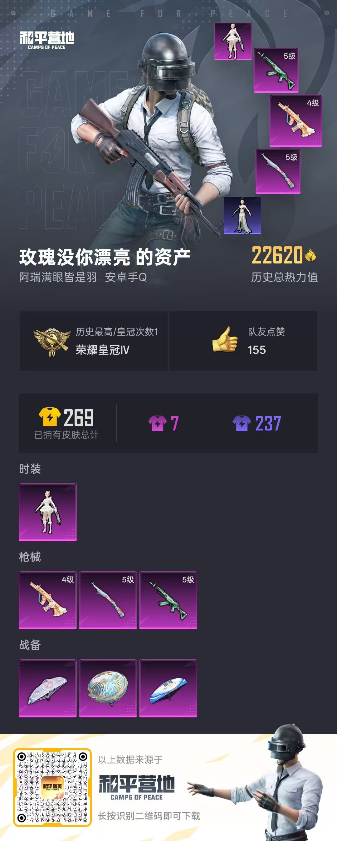 HPSJ3188547和平精英账号详情图5 HPSJ3188547和平精英账号详情图5