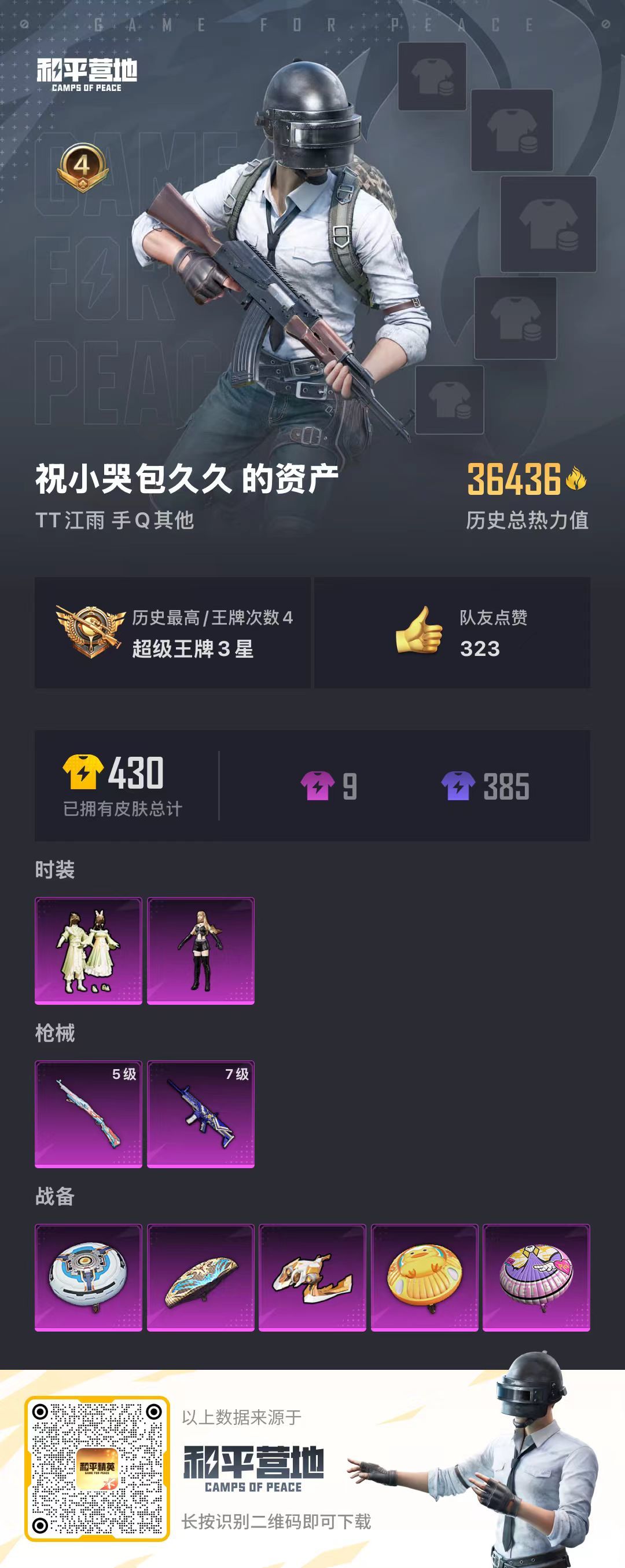HPSJ3187391和平精英账号详情图6 HPSJ3187391和平精英账号详情图6