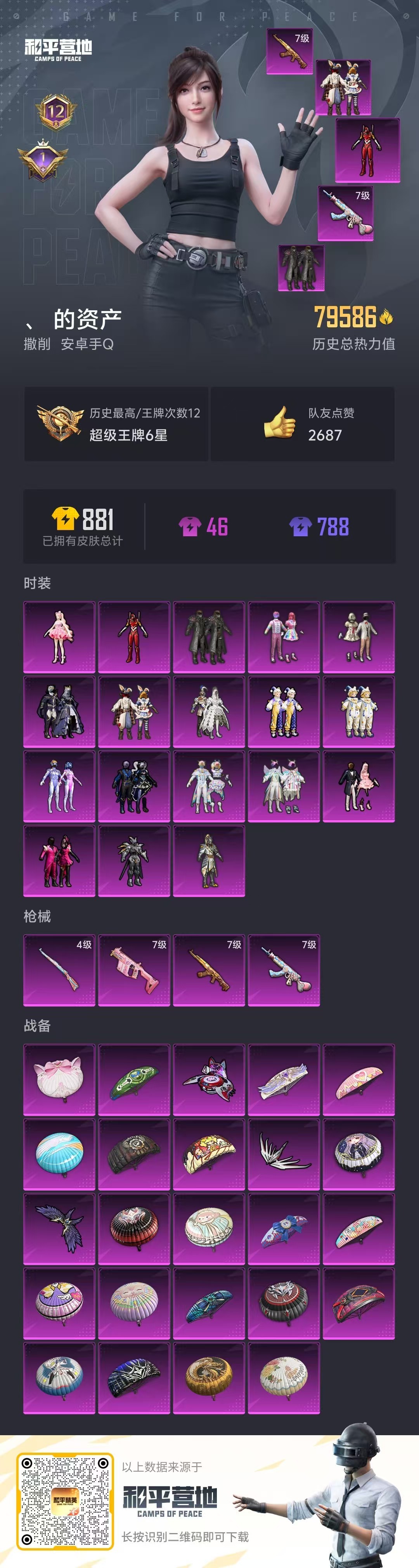 HPSJ3193847和平精英账号详情图9 HPSJ3193847和平精英账号详情图9