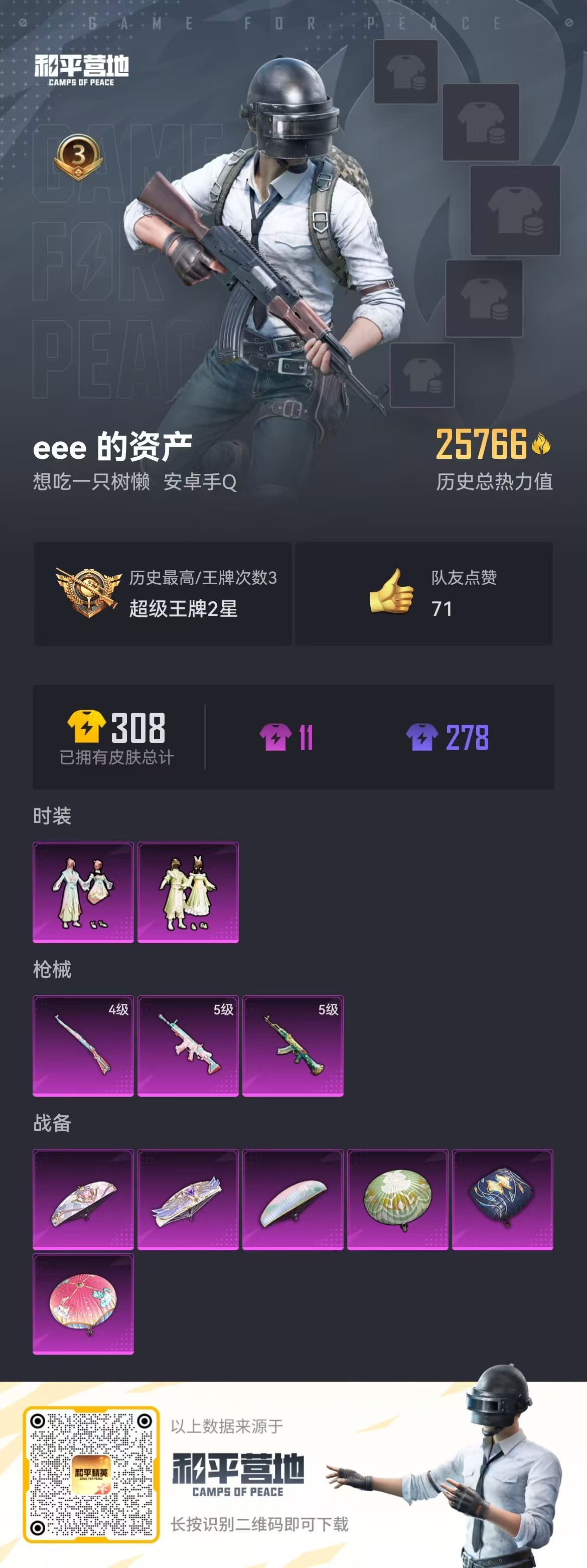 HPSJ3193388和平精英账号详情图6 HPSJ3193388和平精英账号详情图6