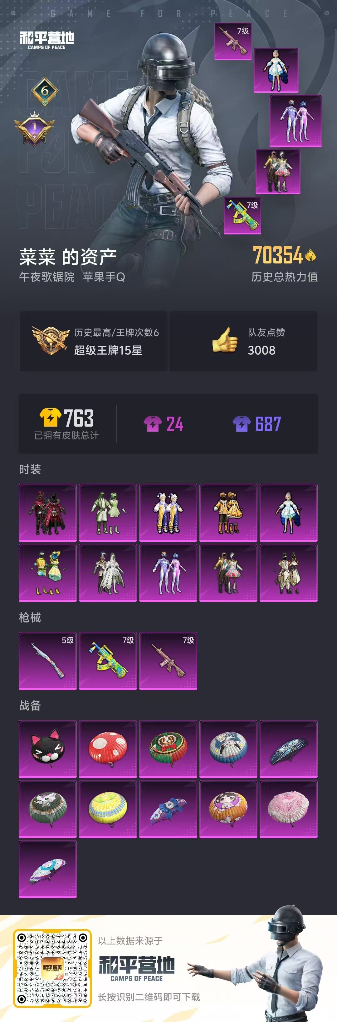 HPKG3208820和平精英账号详情图11 HPKG3208820和平精英账号详情图11