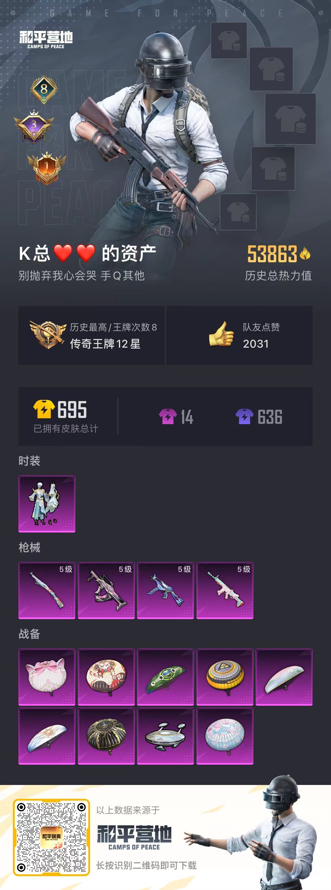 HPKG3193544和平精英账号详情图10 HPKG3193544和平精英账号详情图10