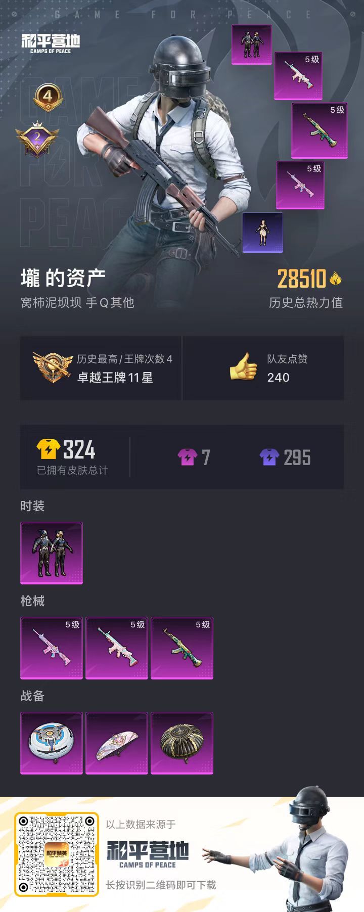 HPKG3193461和平精英账号详情图8 HPKG3193461和平精英账号详情图8