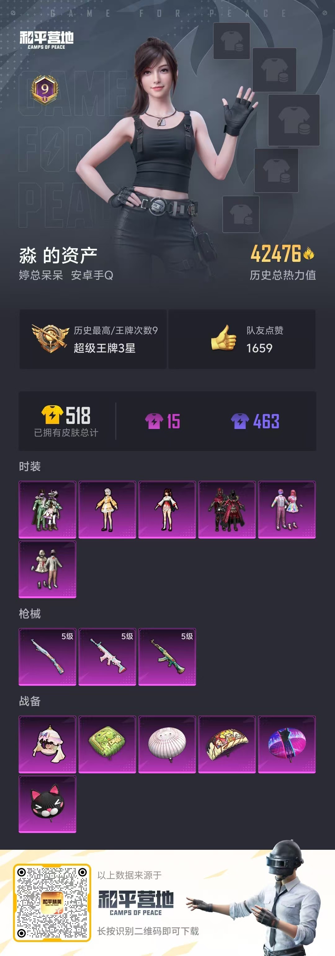 HPSJ3192543和平精英账号详情图8 HPSJ3192543和平精英账号详情图8