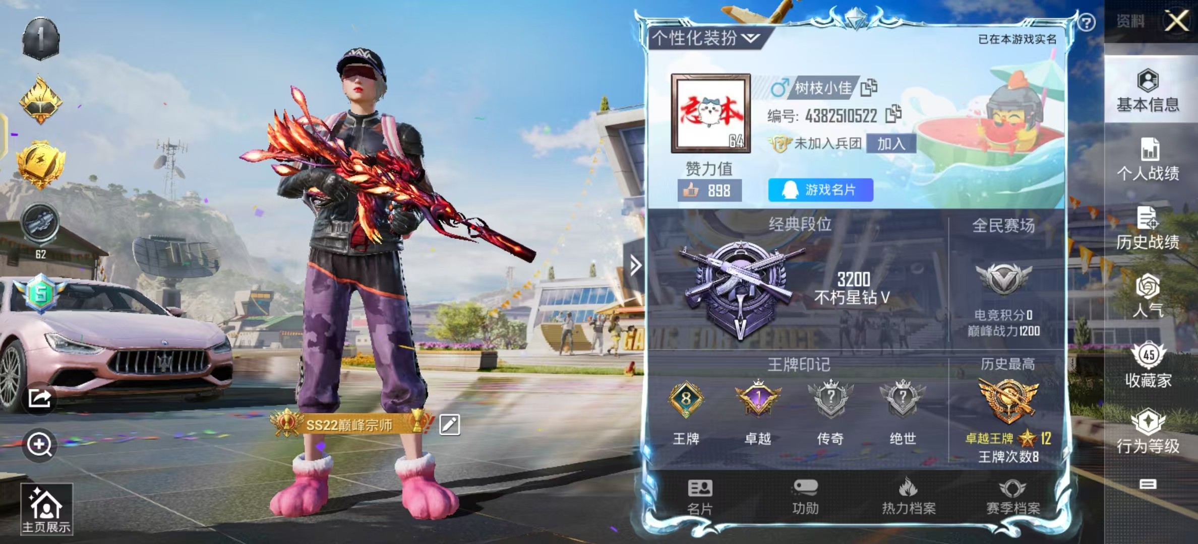 HPKG3198003和平精英账号详情图10 HPKG3198003和平精英账号详情图10
