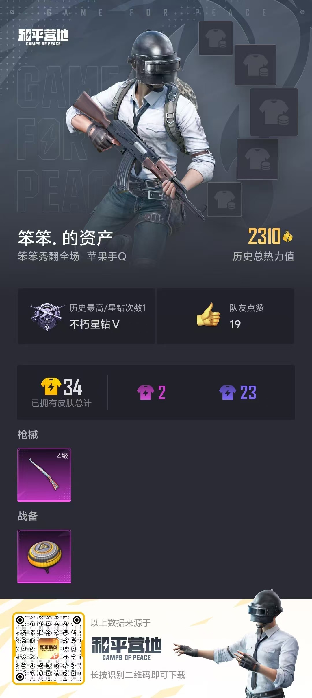 HPSJ3191900和平精英账号详情图4 HPSJ3191900和平精英账号详情图4