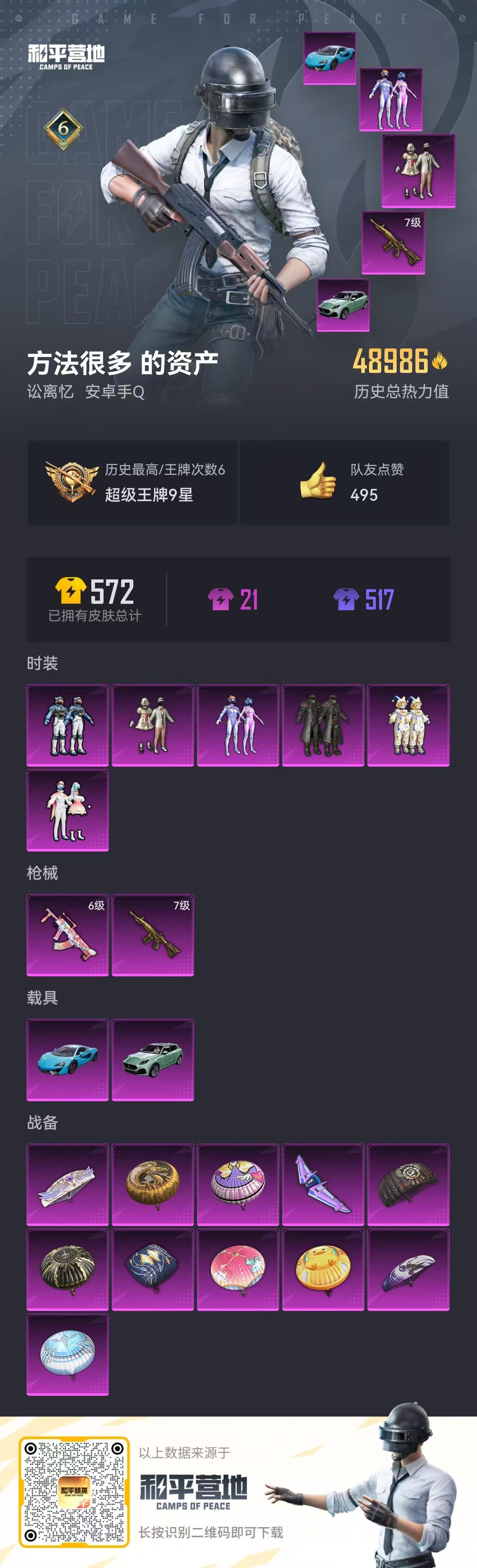 HPKG3197896和平精英账号详情图10 HPKG3197896和平精英账号详情图10