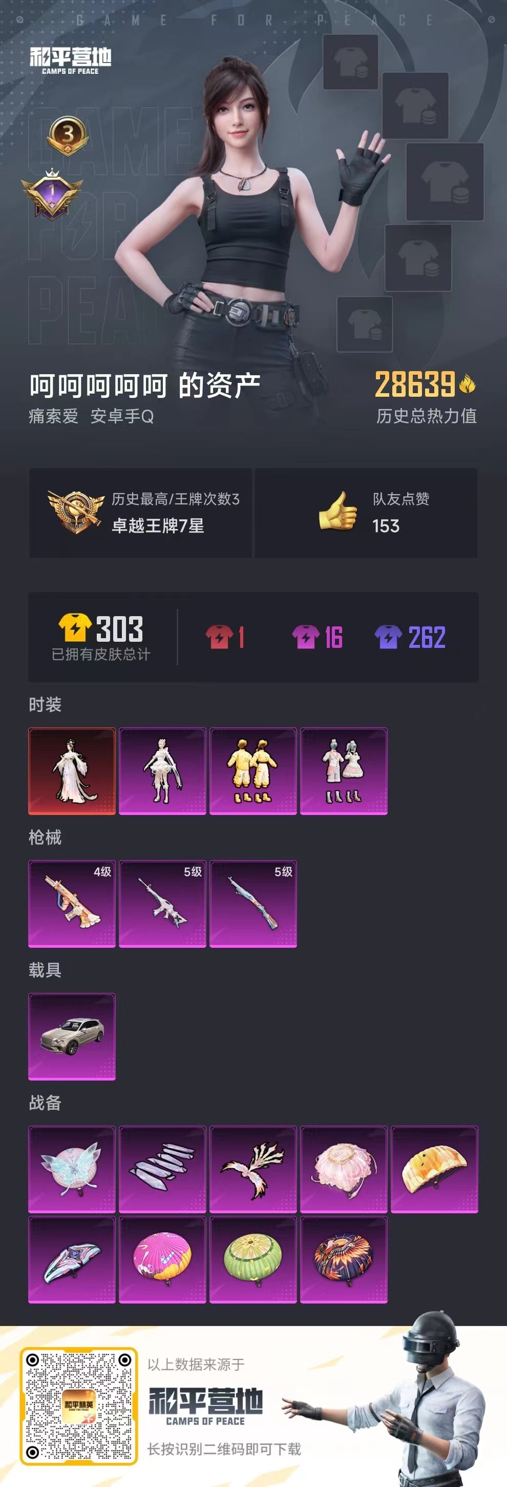 HPSJ3193920和平精英账号详情图3 HPSJ3193920和平精英账号详情图3