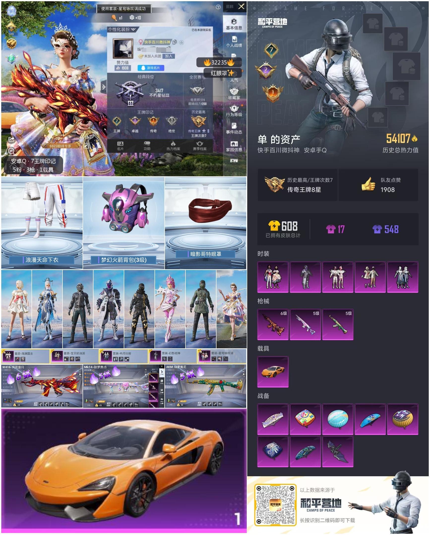 HPSJ3263072和平精英账号详情图3 HPSJ3263072和平精英账号详情图3