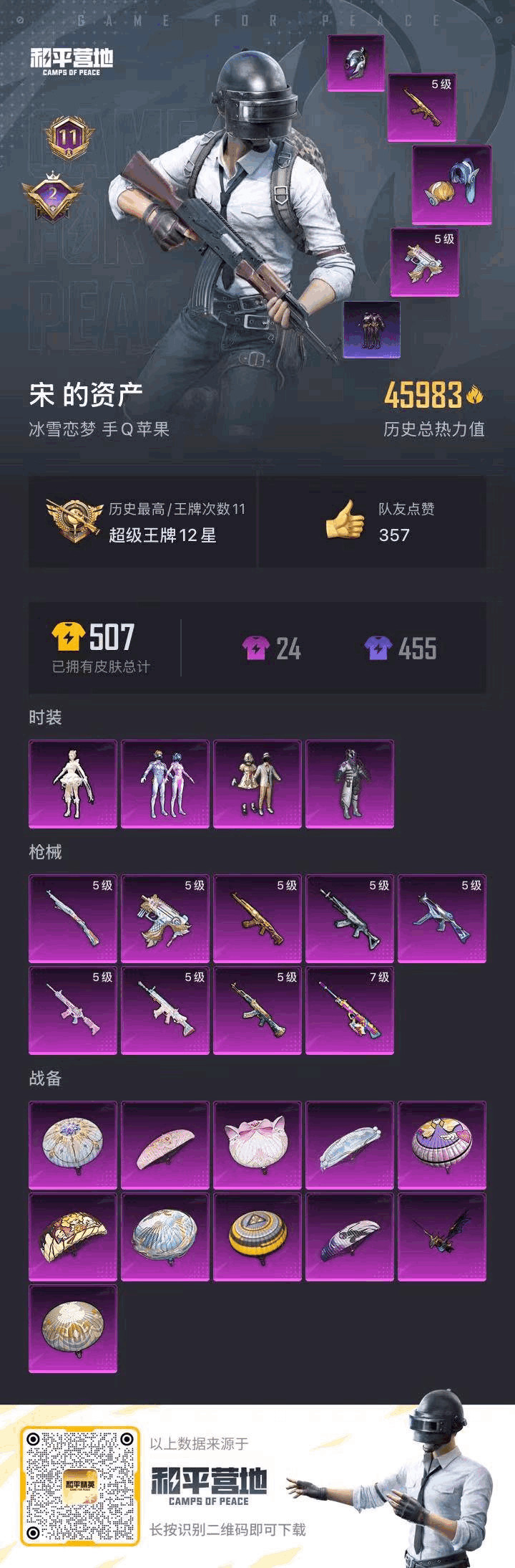 HPYHW3273208和平精英账号详情图6 HPYHW3273208和平精英账号详情图6