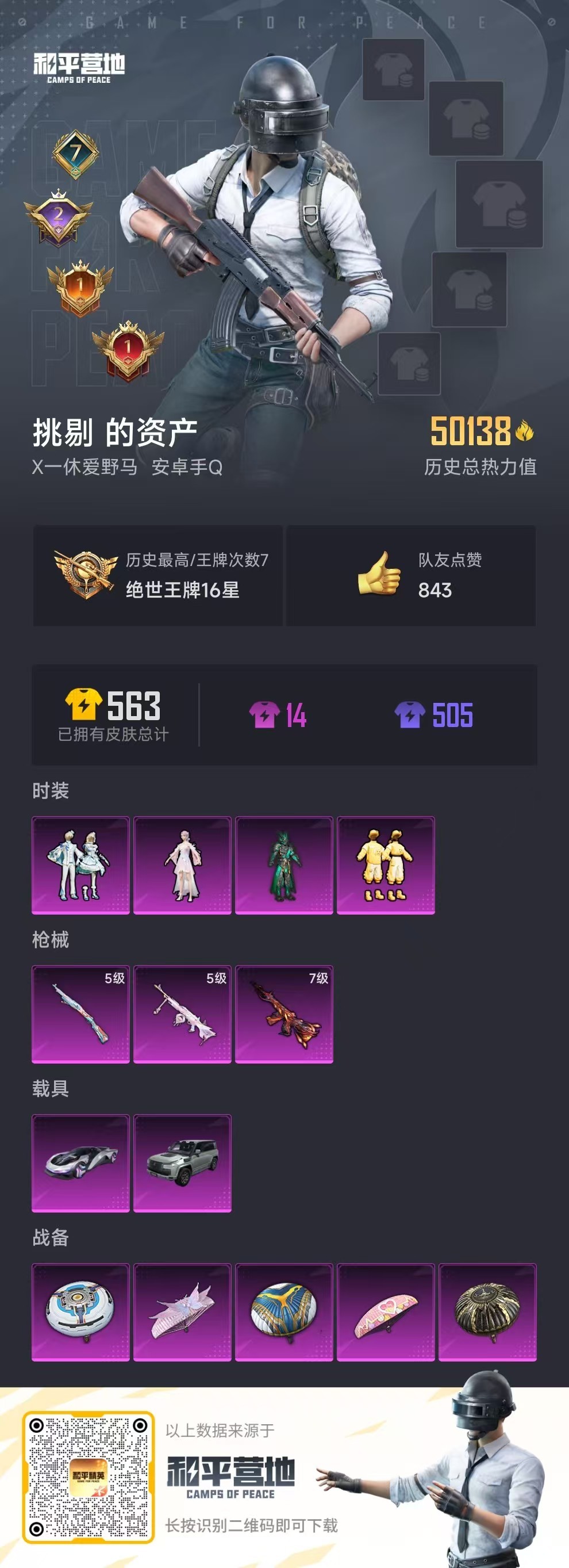 HPSJ3265811和平精英账号详情图3 HPSJ3265811和平精英账号详情图3