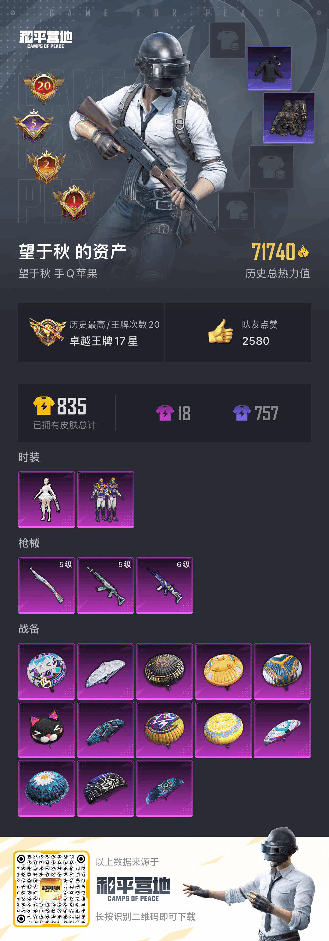 HPSJ3266298和平精英账号详情图4 HPSJ3266298和平精英账号详情图4
