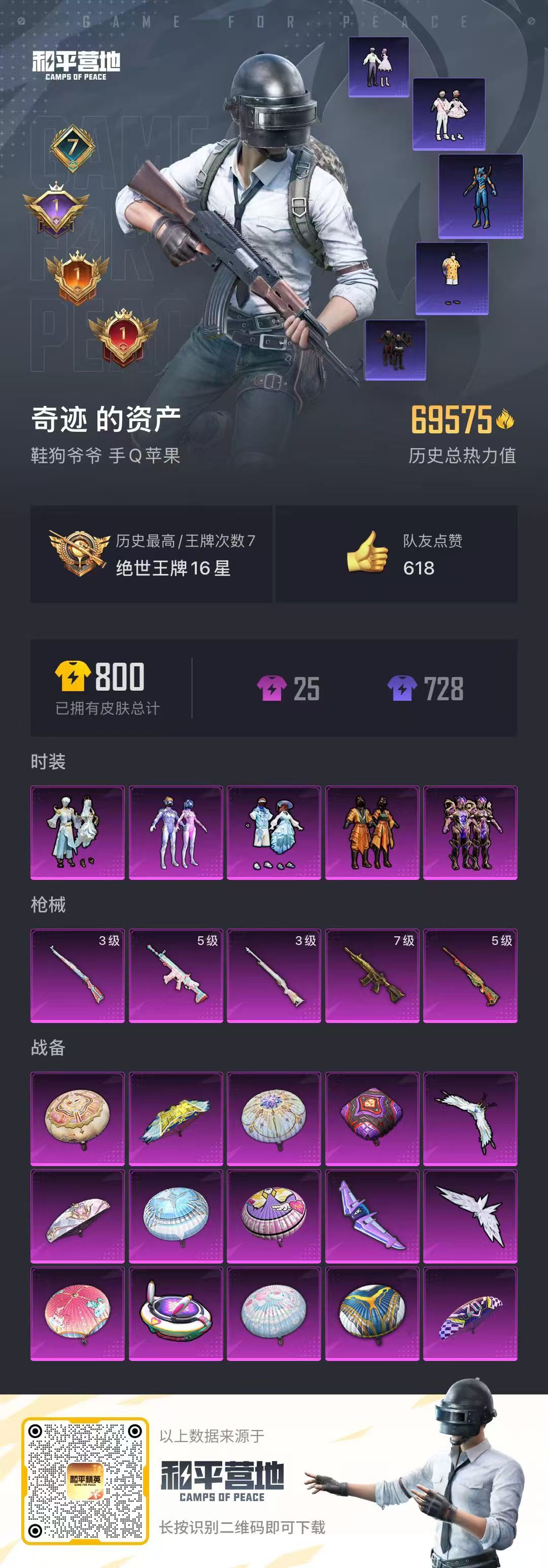HPSJ3266350和平精英账号详情图3 HPSJ3266350和平精英账号详情图3