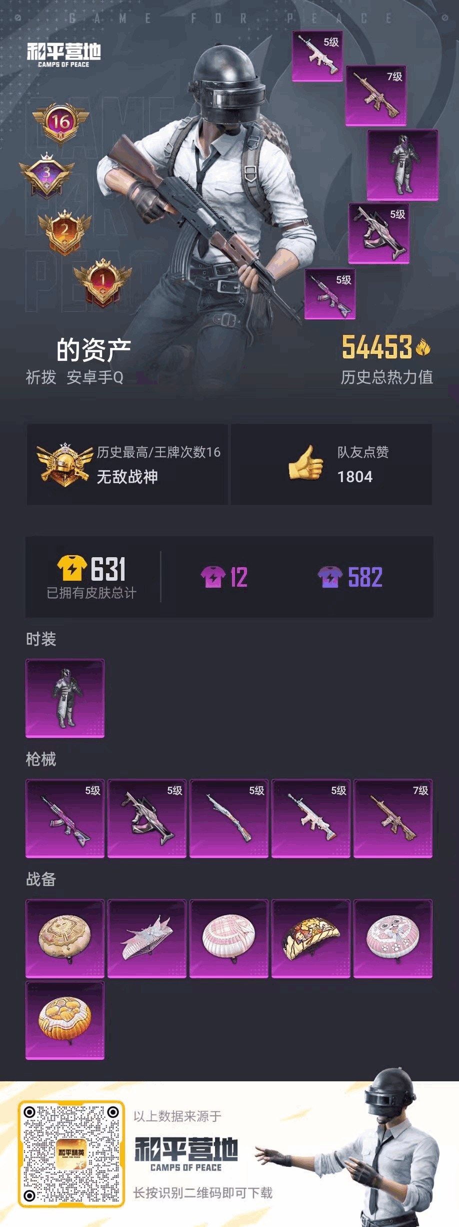 HPSJ3267281和平精英账号详情图4 HPSJ3267281和平精英账号详情图4