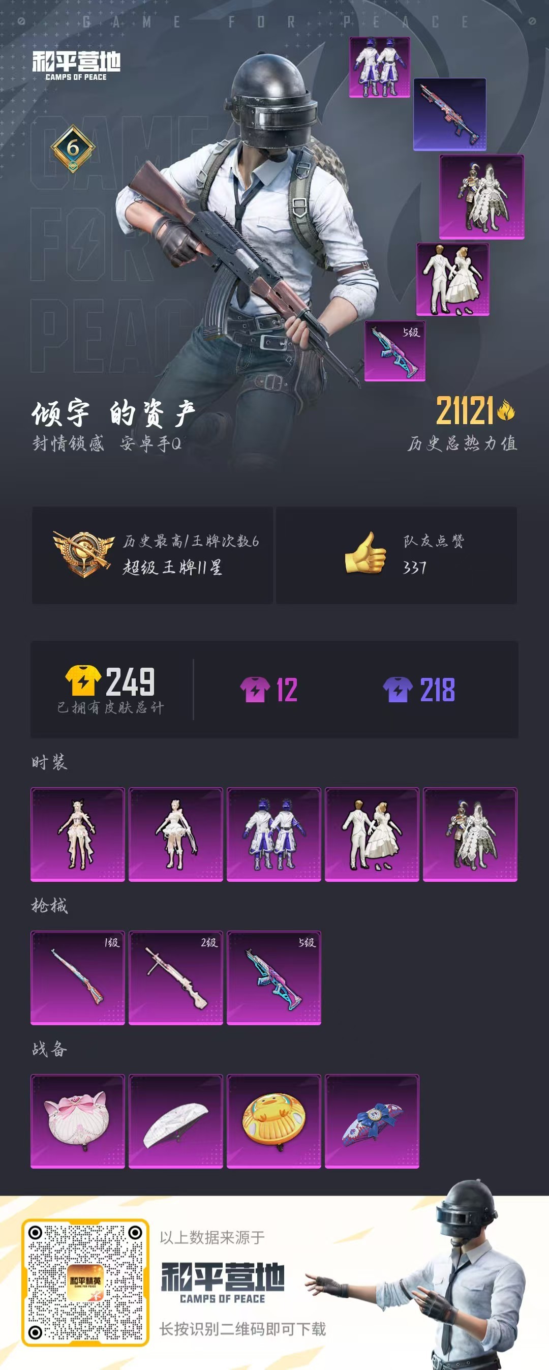 HPSJ3268355和平精英账号详情图3 HPSJ3268355和平精英账号详情图3