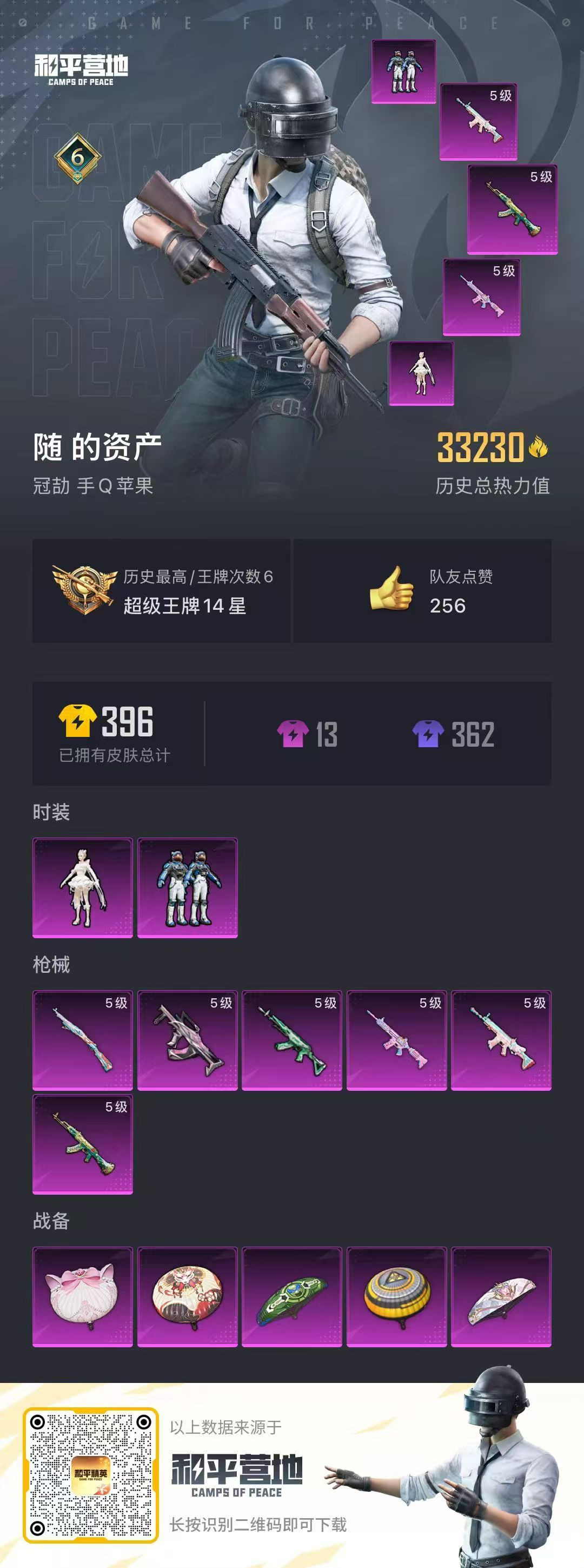 HPSJ3268403和平精英账号详情图4 HPSJ3268403和平精英账号详情图4