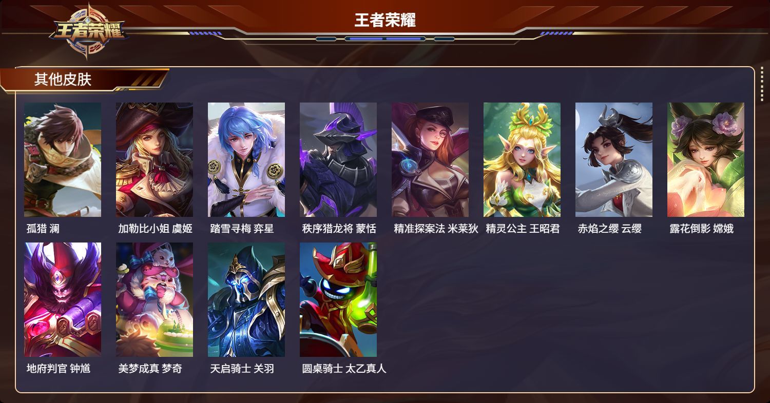 WZMK3176153王者荣耀账号详情图7 WZMK3176153王者荣耀账号详情图7