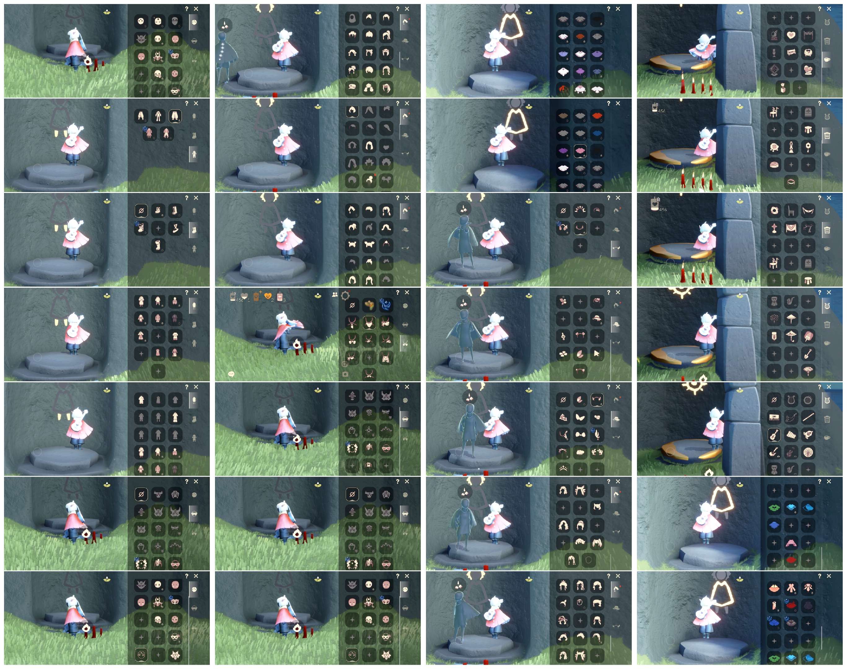 光遇账号vivo渠道服HY0423 ✅渠道: VIVO ✅季节已毕业: 染色半青鸟半 ✅热门复刻/活动:矮人面具武士裤连体
