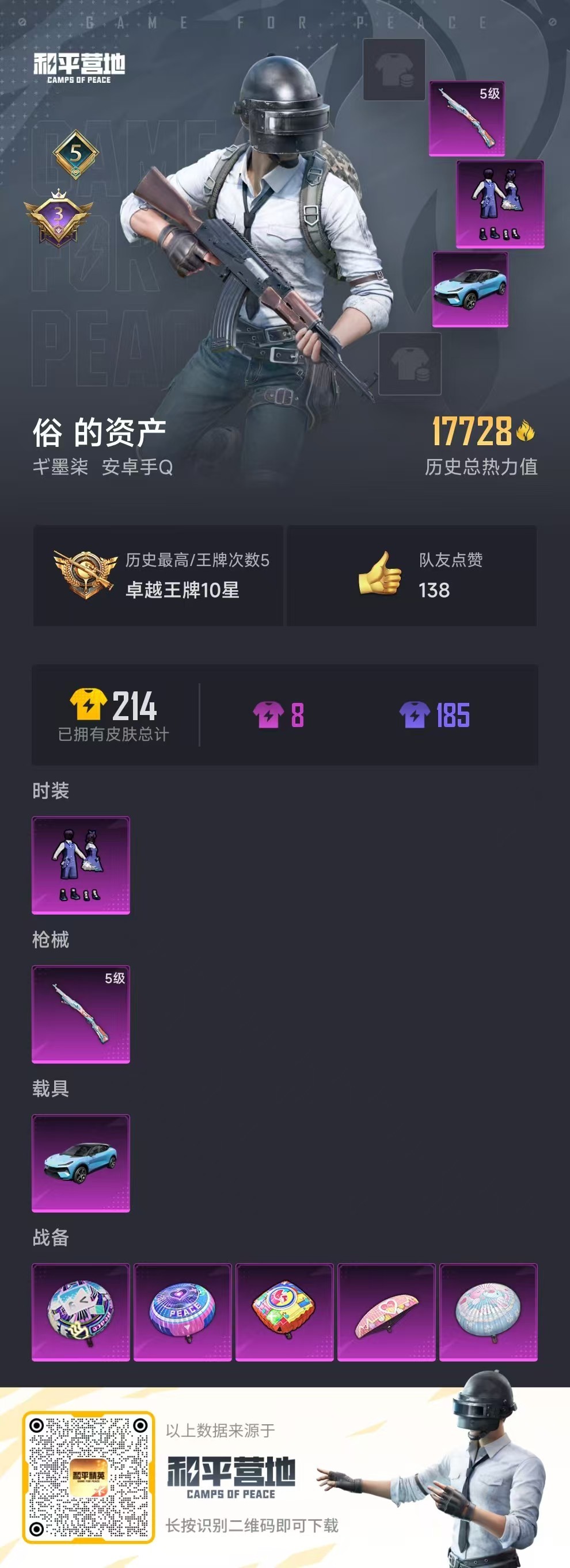 HPSJ3268956和平精英账号详情图3 HPSJ3268956和平精英账号详情图3