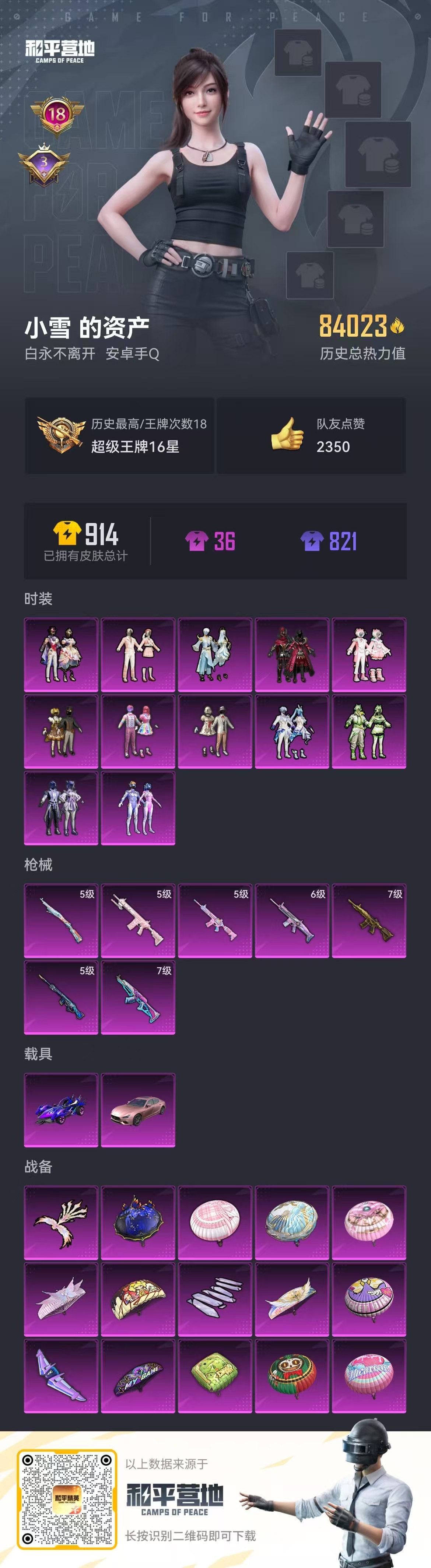 HPSJ3271078和平精英账号详情图3 HPSJ3271078和平精英账号详情图3