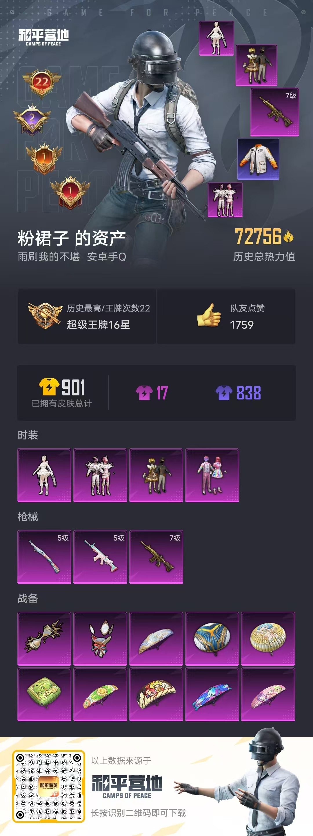 HPSJ3271114和平精英账号详情图3 HPSJ3271114和平精英账号详情图3
