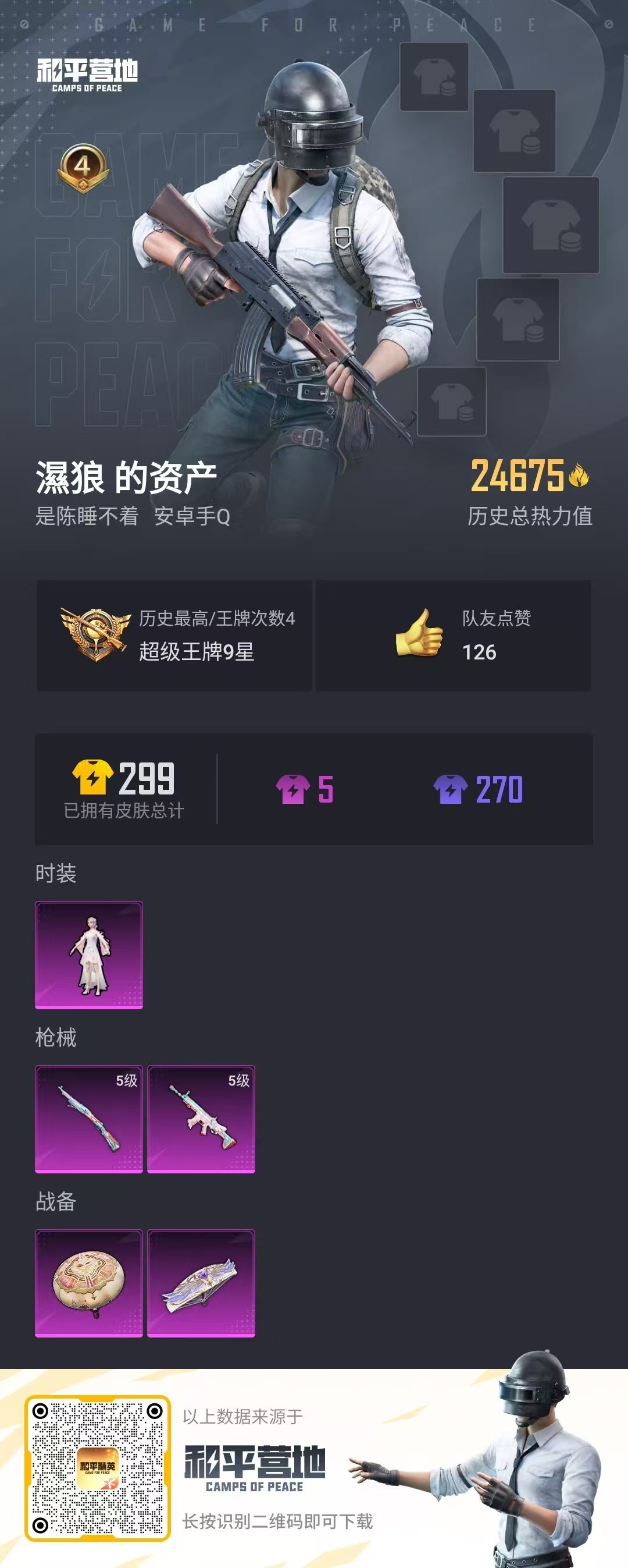 HPSJ3271088和平精英账号详情图3 HPSJ3271088和平精英账号详情图3